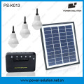 Flexible Solar Panel LED Lights Home with 11V 4W Solar Panel and USB Phone Charger